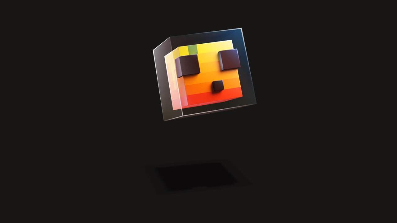 Cheesy Cube Pet render