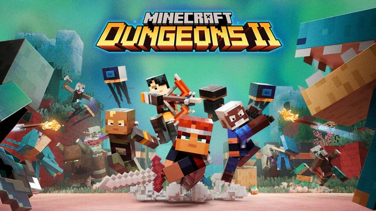 Minecraft Dungeons II key art