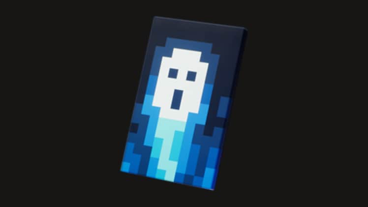 Official render of the Soul Cape included with the Minecraft Dungeons II Deluxe Edition