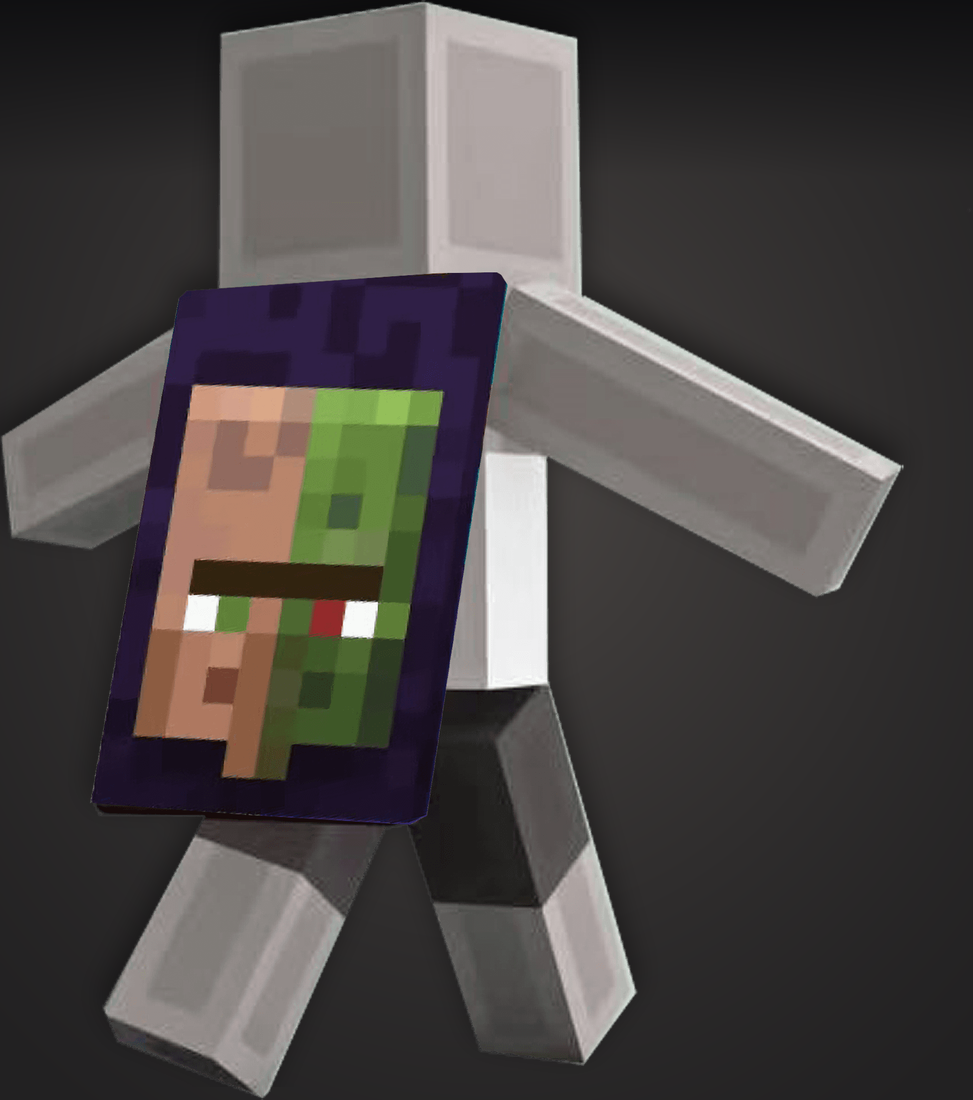 The Minecraft Experience Cape awarded to Villager Rescue event attendees